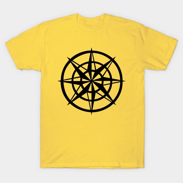 eight-pointed star T-Shirt by SAMUEL FORMAS